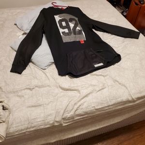 Nike 2 side zip sweat shirt